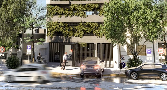Render del proyecto VIVO Costanera en Encarnación